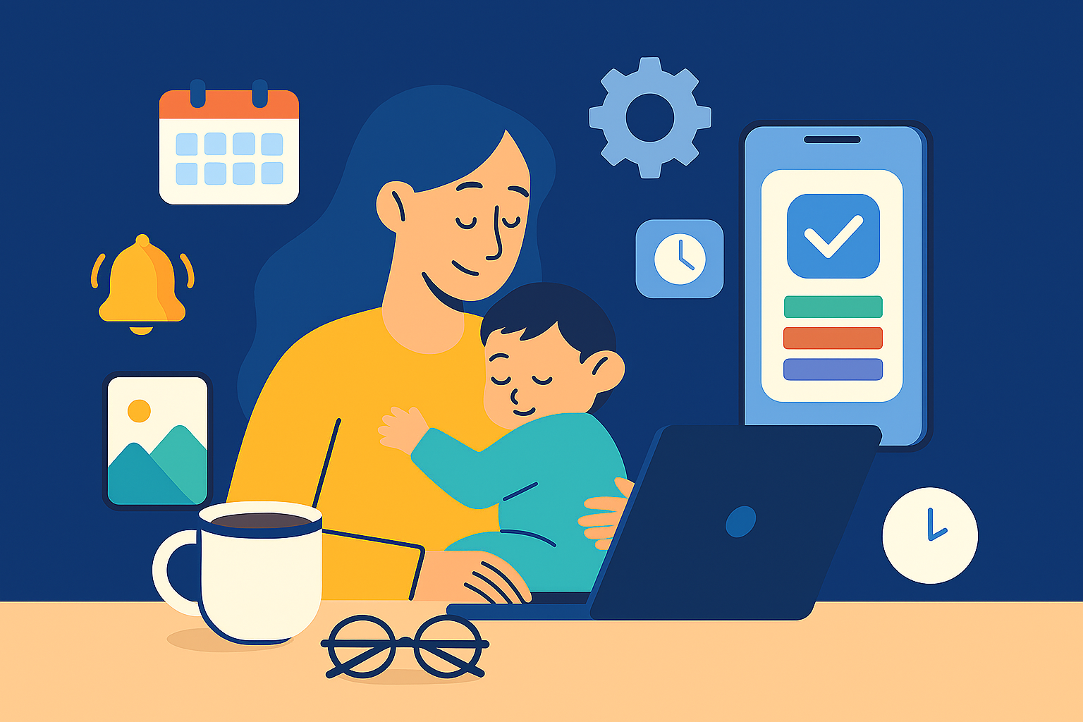 Automazioni per genitori freelancer: come semplificare la vita con un’unica app